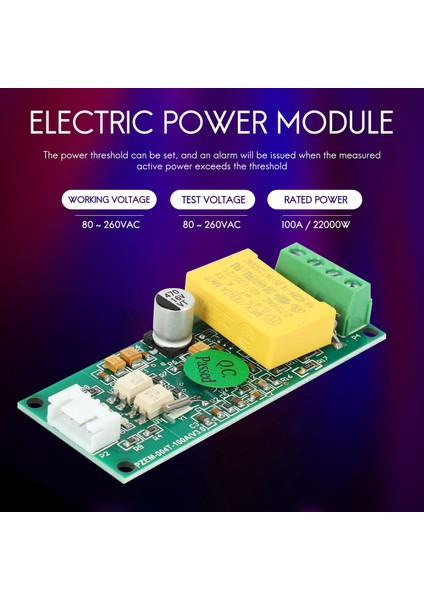 Ampermetre Watt Güç Volt Amp Kwh Arduino Için Bölünmüş Ct ile (Yurt Dışından)