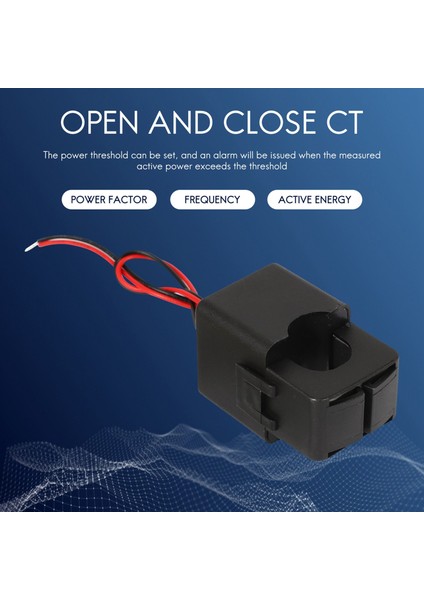 Ampermetre Watt Güç Volt Amp Kwh Arduino Için Bölünmüş Ct ile (Yurt Dışından)