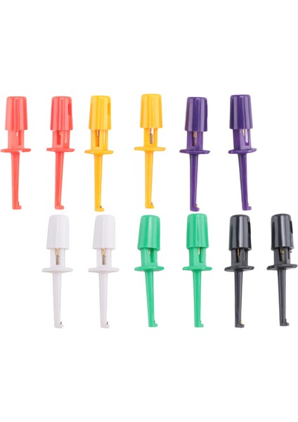 Renkli 12 Parçalı Test Probu Kancası Mini Ic Test Kancası Smd Tel Takımı (Yurt Dışından) fiyatları