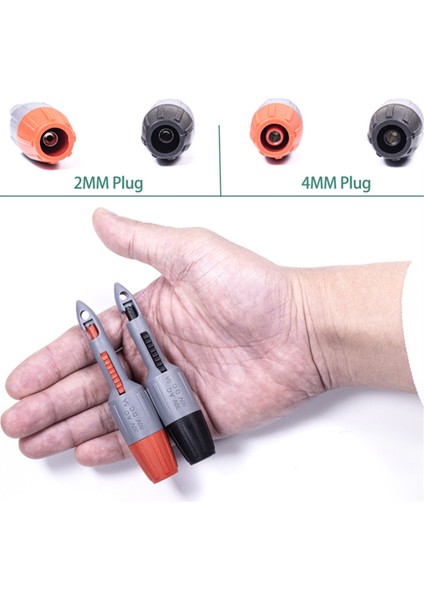 TP81 Yalıtım Delme Klips Seti, Muz Fiş Bağlantıları, 4mm (Yurt Dışından)