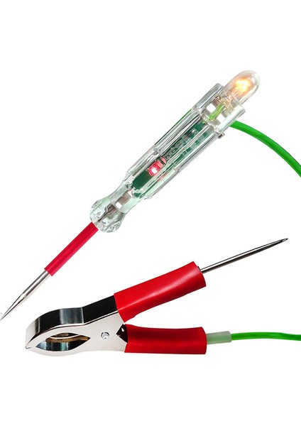 Otomotiv Devre Test Cihazı Test Uçları Test Işığı 3-24V Voltaj Test Cihazı (Yurt Dışından)