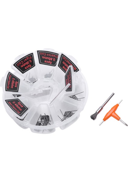8 In 1 Clapton Coil Platte Twisted Mix Twisted Fused Clapton Coil (Yurt Dışından)