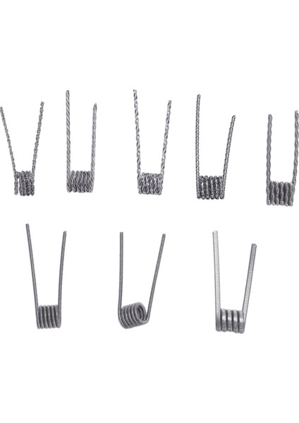 8 In 1 Clapton Coil Platte Twisted Mix Twisted Fused Clapton Coil (Yurt Dışından)
