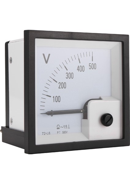 72-L6 Voltmetre 500V Işaretçi Tip Voltaj Ölçer (Yurt Dışından)