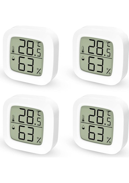 Kapalı Ev Termometre Seti, Dijital Termometre Higrometre Mini LCD Iç Ortam Termometresi, Dijital Termometre (Yurt Dışından)