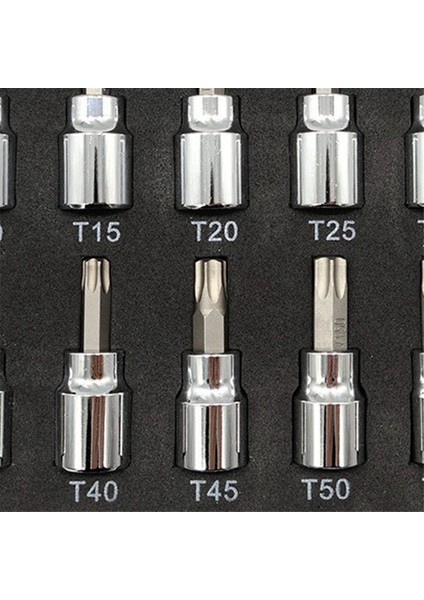 10 Parçalı Set Yıldız Presleme Kovanı Torx Spline Altıgen Kovan (Yurt Dışından)