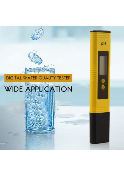 Ph Ölçer ve Tds Ölçer, Dijital Su Kalitesi Test Cihazı, 0-9990 Ppm (Yurt Dışından)