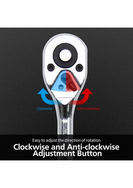 3 Parçalı Cırcır Takımı, 1/4 Inç, 3/8 Inç, 1/2 Inç Tahrikli Cırcır Anahtarı (Yurt Dışından) fırsatları