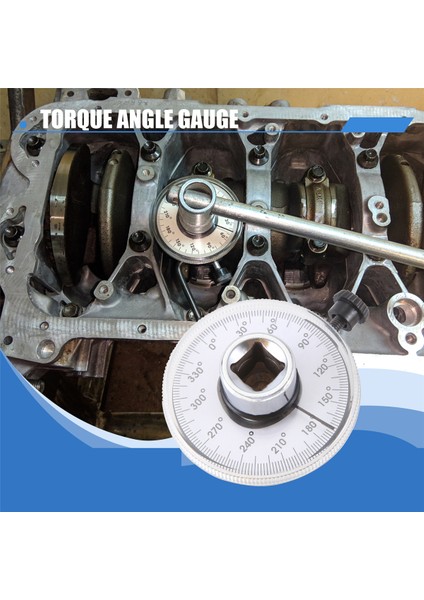 1/2 Inç Tork Ölçer Anahtarı Ölçüm Aleti Açı Ölçer Indeksleyici (Yurt Dışından) fırsatları