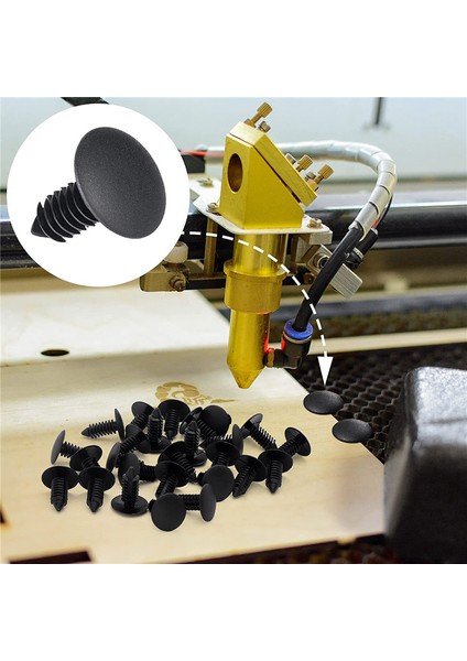 100 Adet 7.5-8 mm Petek Pimleri Petek Lazer Yatak Tutma Pimleri (Yurt Dışından)