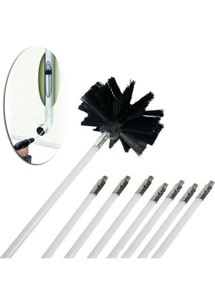 Üstten Alt Baca Temizleme Fırçası, Yangına Dayanıklı Naylon Kıllar (Yurt Dışından) modelleri