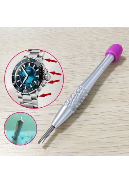 1.6mm Y Şeklinde Tornavida Saat Tornavidası Oris Divers Kayışı Için (Yurt Dışından)