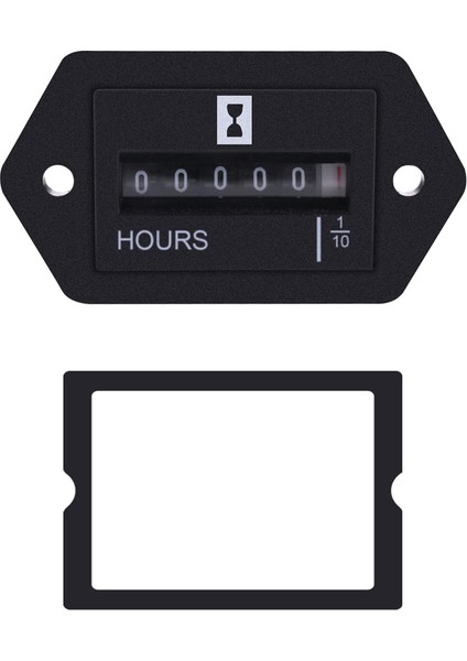 DC10V-80V Motor Jeneratör Tekne Otomobiller Için Mekanik Saat Sayacı (Yurt Dışından)