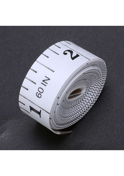 150 cm 60" Yumuşak Plastik Cetvel Terzi Dikiş Kumaşı Ölçüm Bandı (Yurt Dışından)