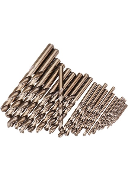 1.0-13MM Kobalt Kaplamalı Matkap Uçları Hss M35 Ahşap Metal Delik Kesici (Yurt Dışından) fiyatları