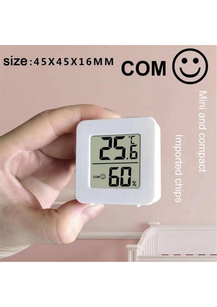 Mini Iç Mekan Termometresi LCD Dijital Sıcaklık Oda Higrometresi (Yurt Dışından) indirimleri