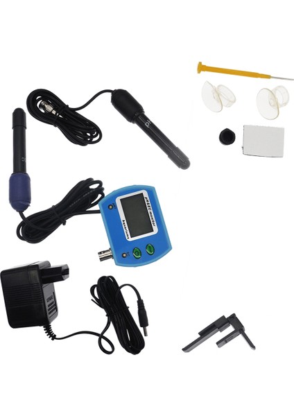 2 In 1 Ph/ec Metre Su Kalitesi Test Cihazı Çok Parametreli Su Kalitesi Monitörü Asitometre Akvaryum Abd Plug (Yurt Dışından)