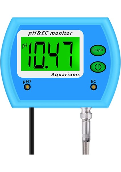 2 In 1 Ph/ec Metre Su Kalitesi Test Cihazı Çok Parametreli Su Kalitesi Monitörü Asitometre Akvaryum Abd Plug (Yurt Dışından)