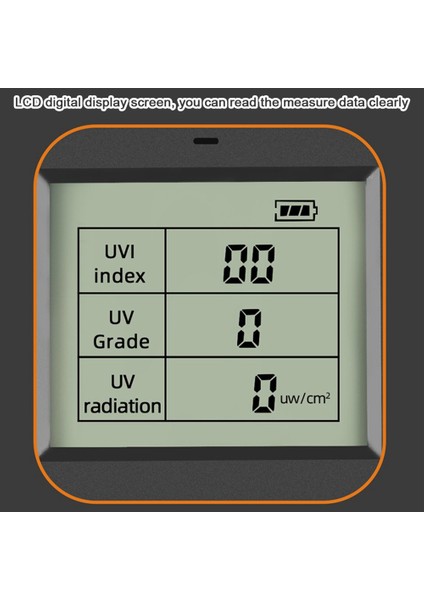 Kf-90 Ev Taşınabilir Dijital Ultraviyole Dedektörü Ultraviyole Uvı Metre Radyometre Test Cihazı Koruyucu (Yurt Dışından)