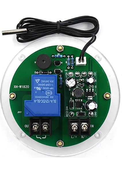 XH-W1820 Yuvarlak Panel Kurulum Dijital Sıcaklık Kontrol Cihazı Yüksek Güçlü Isıtma/soğutma 110-220V (Yurt Dışından) fiyatları