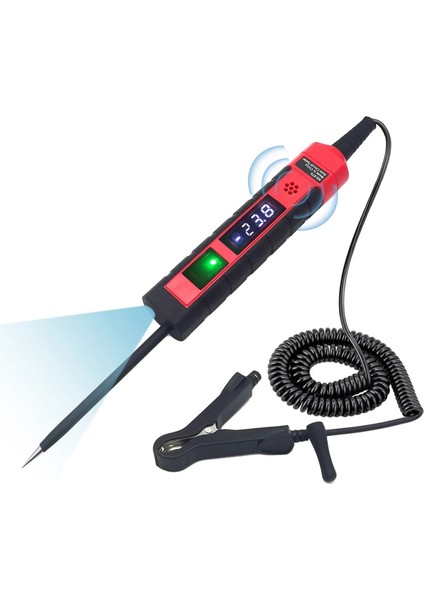 NS-870 Otomatik Güç Test Kalemi 4-75VDC Voltaj Test Cihazı Bipolar Araba Kablolama Test Cihazı Çok Yönlü Otomobil Sorun Giderme Araçları (Yurt Dışından)