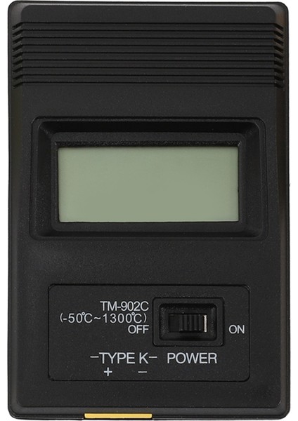 TM-902C(-50 Santigrat Ila 750 Santigrat) Sıcaklık Ölçer TM902C Dijital K Tipi Termometre Sensörü + Termokupl Prob Dedektörü Iğne (Yurt Dışından)