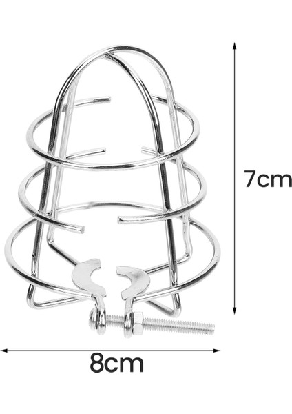Yangın Sprinkler Başlığı Koruyucu Kapağı Yangın Başlığı Kafesi Gömme Montaj/yan Duvar Alçıpanını Korumak Için Sarkık Başlık Gömme 4 Adet (Yurt Dışından)