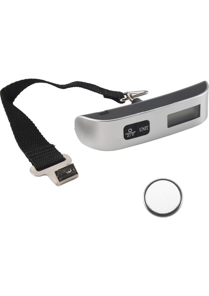 50KG x 50G Dijital LCD El Bagajı Bagaj Ağırlık Ölçeği Termometresi (Yurt Dışından)