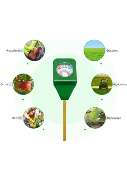 Mini Toprak Nem Ölçer Nem Test Cihazı Toprak Ölçer Bitki Toprak Kiti Bahçe Bitkileri Için Nem Test Cihazı Test Cihazı (Yurt Dışından) fiyatları