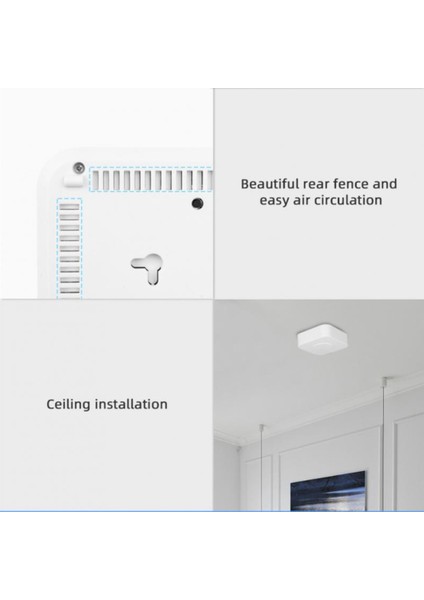 Tuya Wifi Akıllı Hava Kalitesi Monitörü Co2 Sensörü Sıcaklık Nem Ölçer Voc Hcho Pm2.5 Gaz Dedektörü Otomasyon Alarmı (Yurt Dışından)