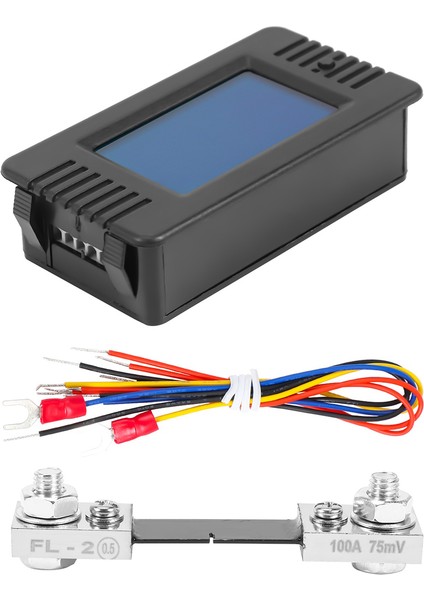 PZEM015 Dijital Dc 0-200V Gerilim Akım 300A Şant Araç Akü Test Cihazı Gerilim Ölçer Monitör 12V 24V 48V (Yurt Dışından) indirimleri