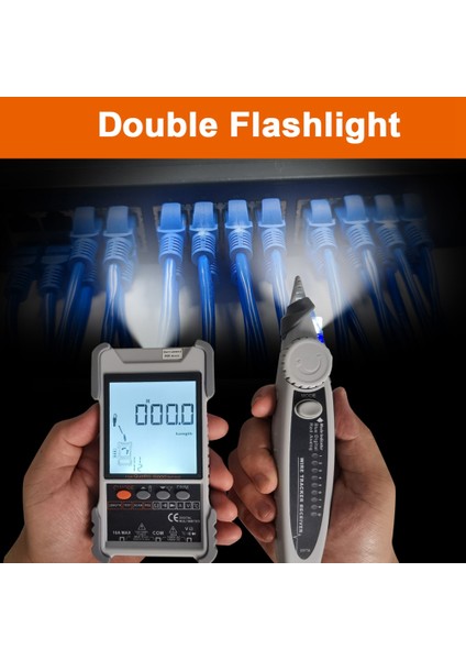 ET618 Ağ Kablosu Test Cihazı Kimlik Eşleme Aracı (B) (Yurt Dışından) fırsatları