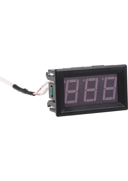 Endüstriyel Yüksek Sıcaklık K-Tipi M6 Termokupl Termometre DC12V -30-800℃ Dijital Sıcaklık Ölçer Test Cihazı Mavi (Yurt Dışından)