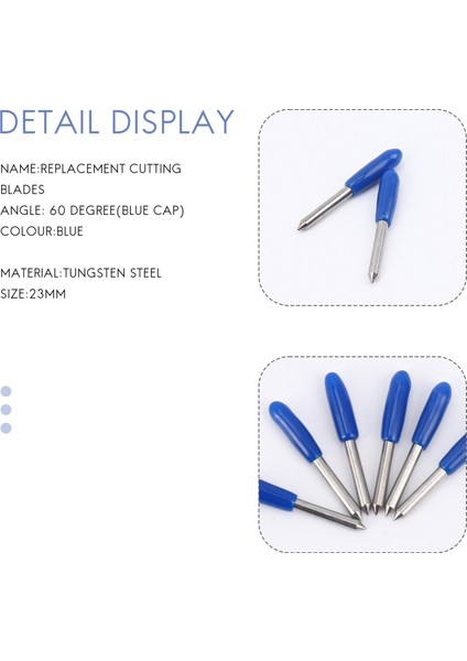 Cricut Explore Air 2 Için 50 Adet Kesme Bıçağı 60 Derece Kesme Bıçakları (Yurt Dışından) indirimleri