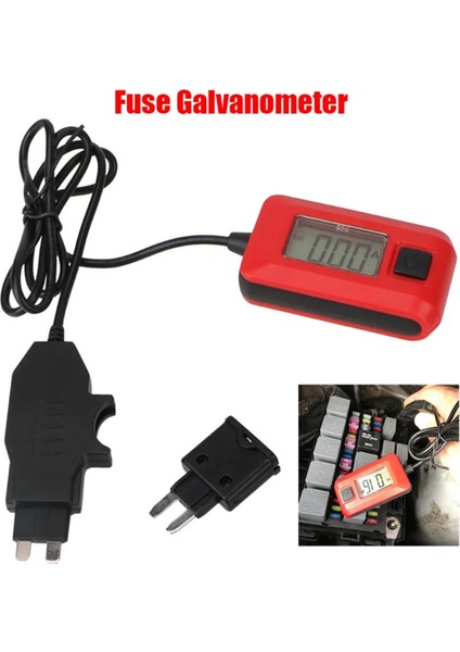 12V Aralığı 0.01-19.99A Araba Devre Test Cihazı Akım Testi Sigorta Tanı Aracı Onarım Dedektörü Galvanometre (Yurt Dışından)