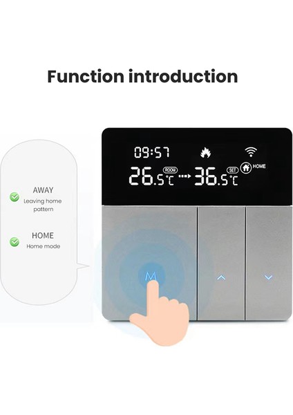 Avatto Tuya Wifi Akıllı Termostat Sıcaklık Kontrol Cihazı 100-240 V Uzaktan Elektrik Kontrolü,google Home Yandex (Yurt Dışından) modelleri