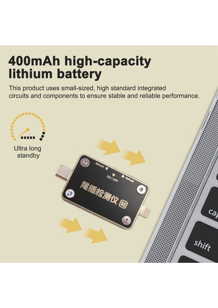 Mechanıc Otomatik Kuyruk Fişi Test Cihazı Type-C Apple Arayüzü Huawei Xiaomi Tablet Dizüstü Bilgisayar Onarım Test Cihazı Aksesuarları (Yurt Dışından) indirimleri