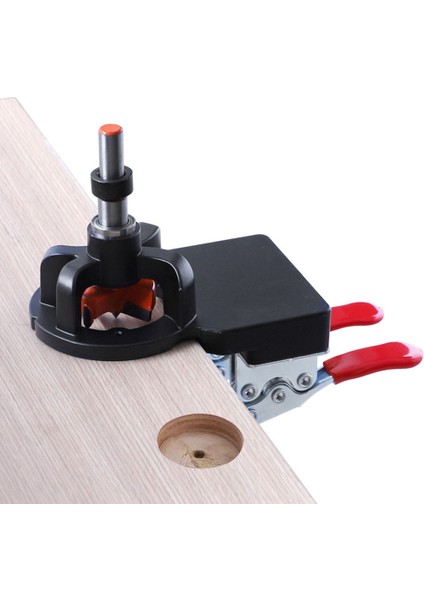 Ayarlanabilir Hızlı Delme Gizli Konumlandırma Menteşe Delik Delme, 2 Tespit Klipsli 35MM Kapı Dolabı Menteşe Jig (Yurt Dışından)