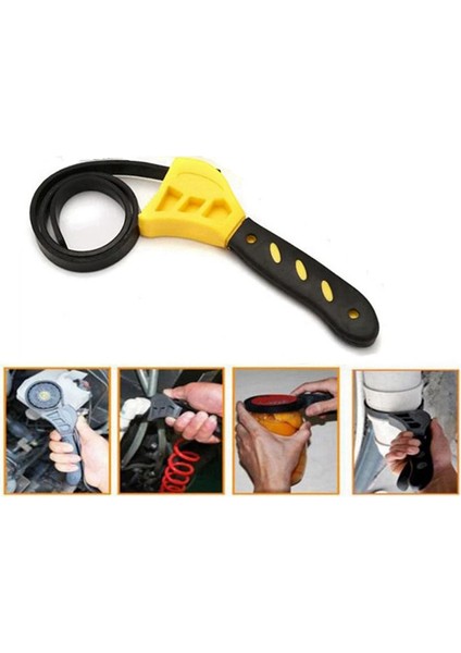 Çok Işlevli Kemer Anahtarı Ayarlanabilir Yağ Filtresi Şişe Açacağı (Yurt Dışından) fırsatları