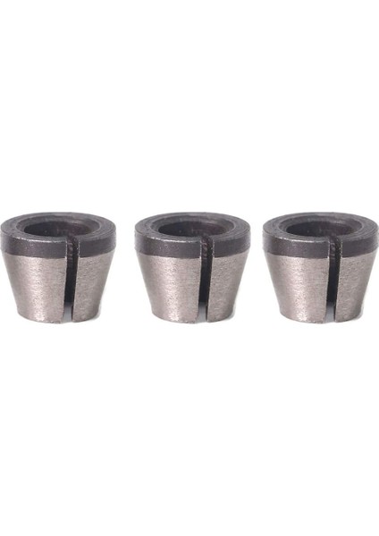 3 Adet Yüksek Hassasiyetli 6mm 6.35MM 8mm Yönlendirici Collet Chuck Adaptörü Gravür Kırpma Makinesi (Yurt Dışından)