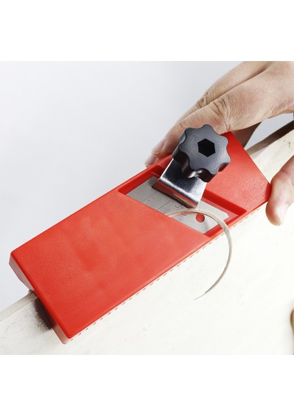 Ahşap Işleme Kenar Köşe Planyası 45 Derece Eğimli Manuel Planya Kırmızı (Yurt Dışından)