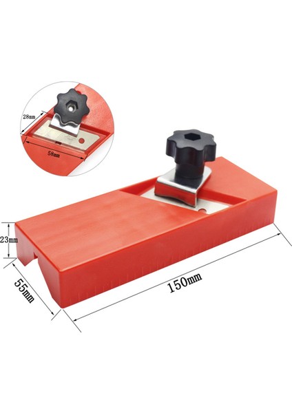 Ahşap Işleme Kenar Köşe Planyası 45 Derece Eğimli Manuel Planya Kırmızı (Yurt Dışından) fırsatları