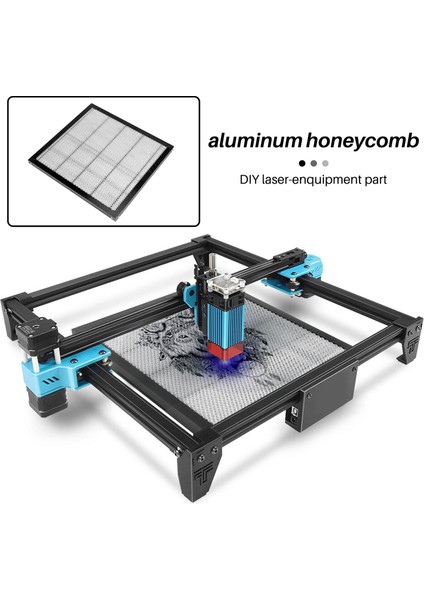 Petek Çalışma Masası Çalışma Yatağı 430X400MM Platform Dıy Co2 Mini Gravür Petek Çalışma Masası (Yurt Dışından)