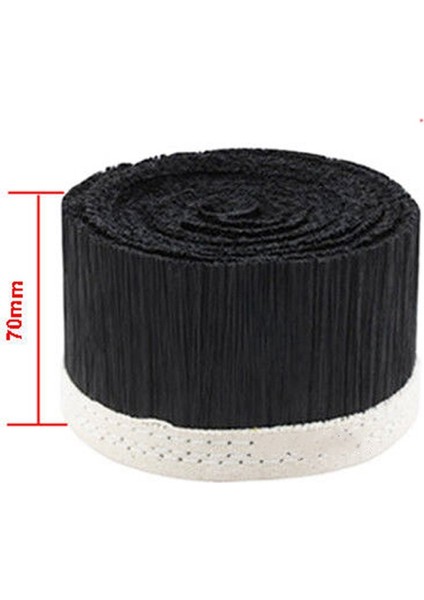 1 Metre 70MM Toz Kapağı Elektrikli Süpürge Fırça Makinesi Naylon Alet Cnc Freze Aksesuarları Gravür Makinesi Fırçası (Yurt Dışından)