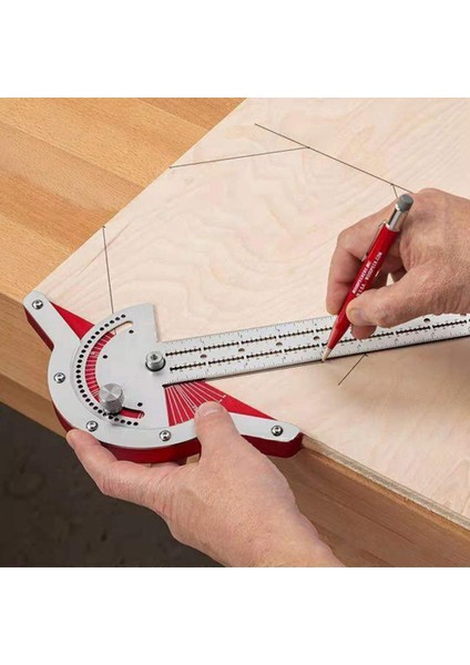 T-Tipi Ağaç Işçileri Kenar Kuralı Açı Iletki Ağaç Işçileri Cetvel Ölçme Işaretleme Marangozluk Çizici ÖLÇER-20INCH (Yurt Dışından) modelleri