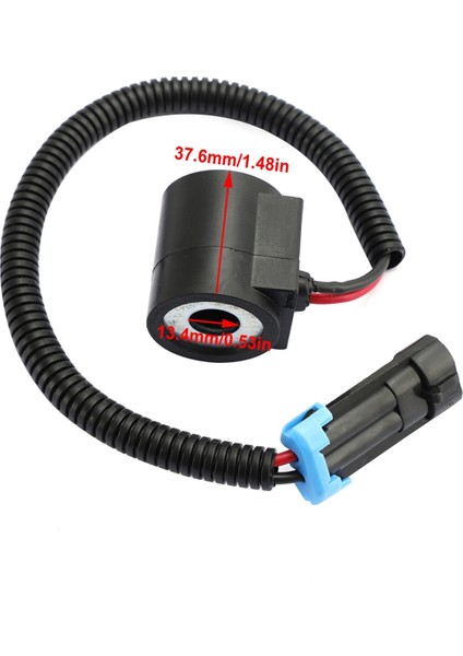 Bobcat A770 S300 S450 S510 S530 S550 T590 T630 Için Solenoid Valf Bobini 6675559 (Yurt Dışından)
