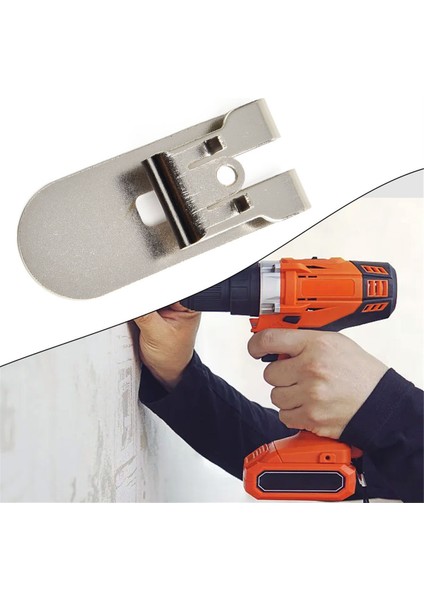2 Adet Kemer Klipsi Kanca Takım Elbise Dewalt Matkap Sürücüsü N435687 DCF620 DCF620B DCF622 Elektrikli El Aleti Kemer Kancaları Depolama Tutucu (Yurt Dışından)