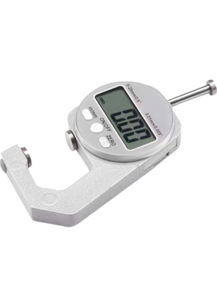 Dijital Ekran Kalınlık Ölçer LCD Mikrometre Metrik Duvar Kalınlığı Ölçüm Araçları 0-20MM Dirsek Tarzı (Yurt Dışından)