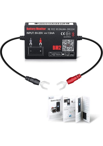 Bluetooth Bm2 12 V Pil Monitörü Araç Akü Analizörü Android Ios Telefon Için Test Pil Teşhis Aracı (Yurt Dışından)