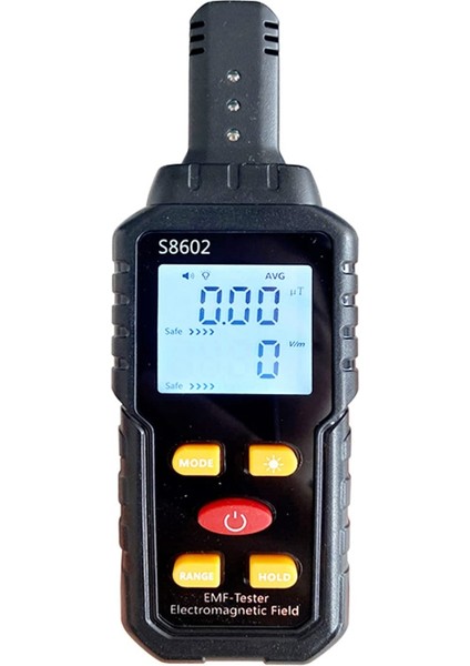 S8602 Radyasyon Dozimetresi Elektromanyetik Radyasyon Ekipmanları Radyasyon Ölçer Test Cihazı 3'ü 1 Arada Aksesuar Sayacı (Yurt Dışından)